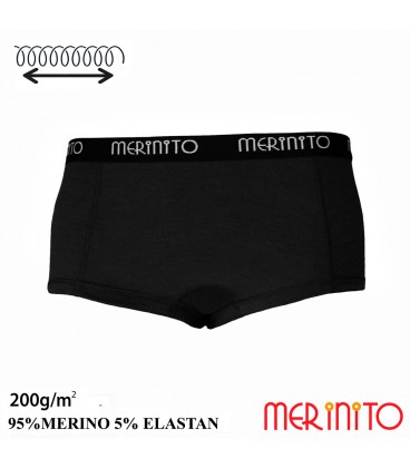 Women's boy shorts | 95% merino 5% elastane | 200 g/m2