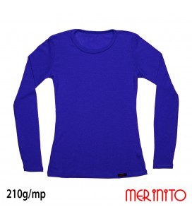 Merino-Shop | Ladies Merino T Shirt 100% merinowool pointelle