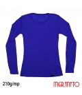 Women's Long Sleeve T-Shirt | 100% merino wool | pointelle