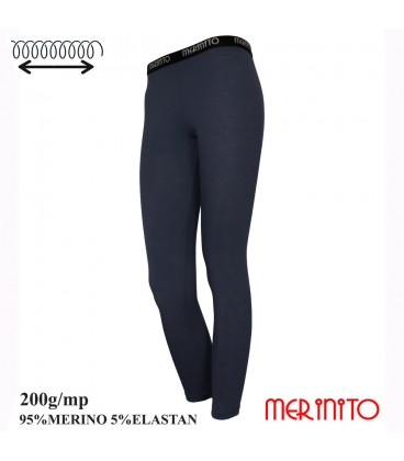 MerinoShop | Women's 200 g/sqm Merinowool and Elastane Tights sportswear