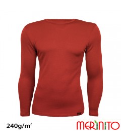 Merino Shop | Merino & Bambus Doppelschicht Herren Langarm 240g/qm