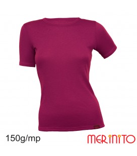 Kurzarm T-Shirt | 100% Merino Wolle | 150 g/m2