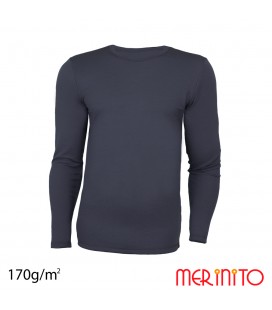 Men's Long Sleeve T-Shirt | 100% merino wool | 170g/sqm