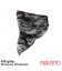 Unisex double mesh triangle scarf | 60% merino wool | 430g/m2