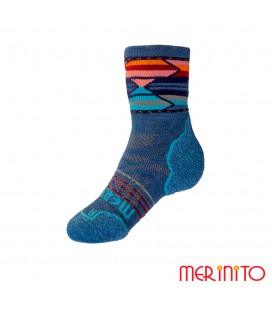Herren Socken Multicolor Sport Quarter | Merinito