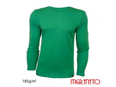 Men's Long Sleeve T-Shirt | 100% merino wool | 185g/sqm