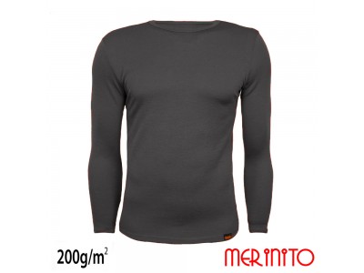 Long Sleeve T-Shirt 100% merino wool 200 g/sqm for Ladies