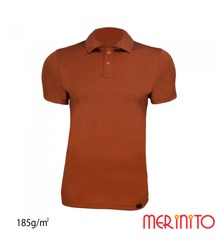 Merinowool Short Sleeve Polo Jersey 100 