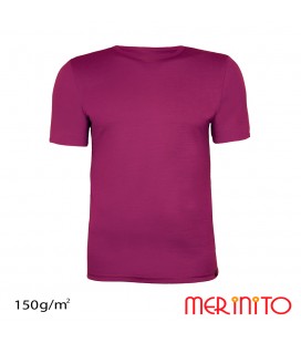 Herren Kurzarm T-Shirt aus 100% Merinowolle | 150g/qm
