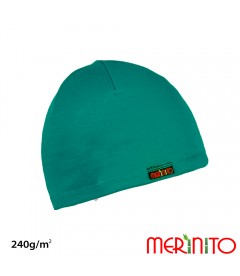 Merino-Shop | Merinowolle Bambus Mtze Unisex 240g/m2