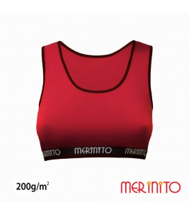 Damen Sport-BH aus 100% Merinowolle | 200 g/m2