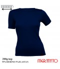 Women's Short Sleeve T-Shirt | 95% merino wool and 5% elastane | 200g/sqm