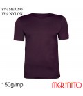 Men's Short Sleeve T-Shirt | 87% merino wool and 13% nylon | 150g/sqm