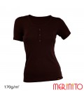 MerinoShop | Damen Merino T Shirt 100% Merinowolle Sportbekleidung