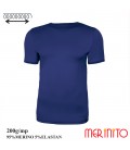 Men's Short Sleeve T-Shirt | 95% merino wool and 5% elastane | 200g/sqm
